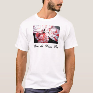 Camiseta Pinte os rosas vermelhos
