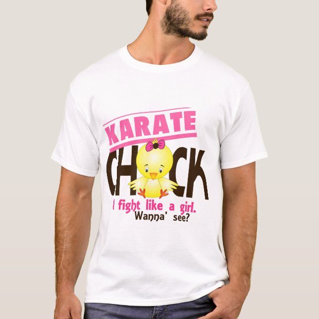 Camiseta Pintinho 1 do karaté (Frente)