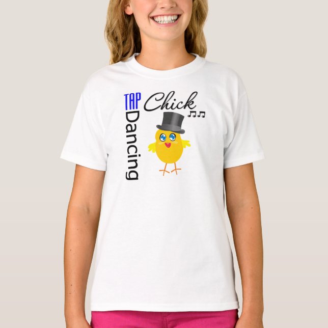 Camiseta Pintinho 3 da dança de toque (Frente)