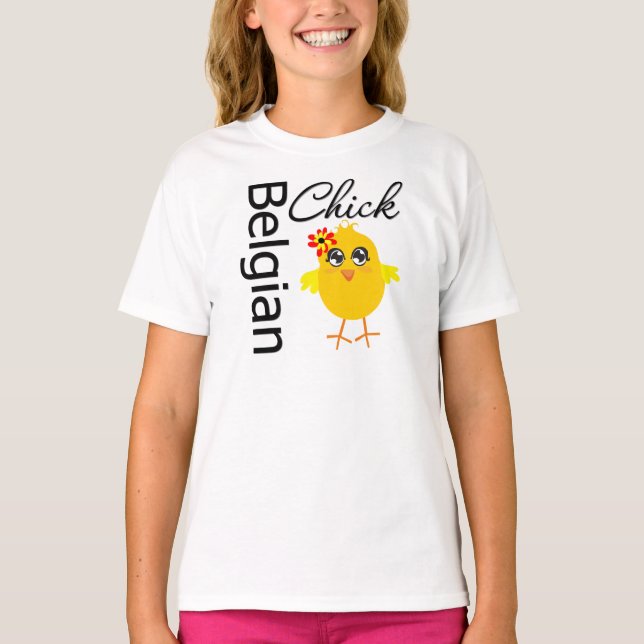 Camiseta Pintinho belga (Frente)