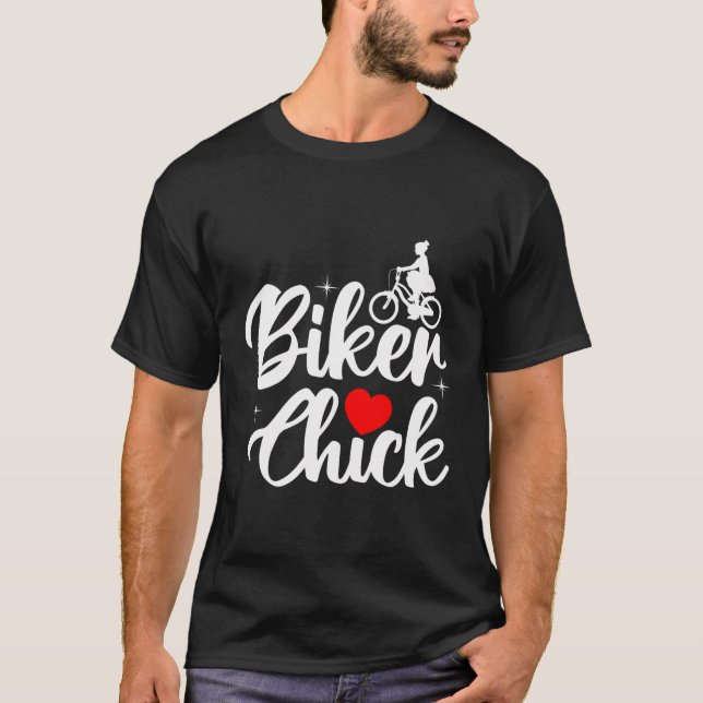 Camiseta Pintinho Biker (Frente)