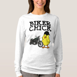 Camiseta PINTINHO BIKER, T-shirts para mulheres