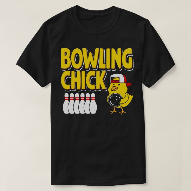 Camiseta Pintinho boliche (Frente do Design)