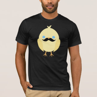 Camiseta Pintinho bonito com Moustache