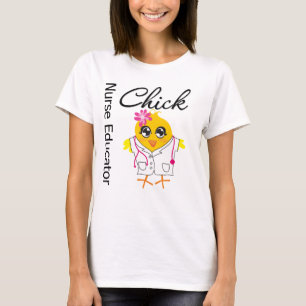 Camiseta Pintinho da enfermeira da carreira - professor da