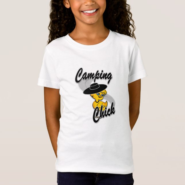 Camiseta Pintinho de acampamento nº 4 (Frente)