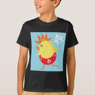 Camiseta pintinho de anarquia punk