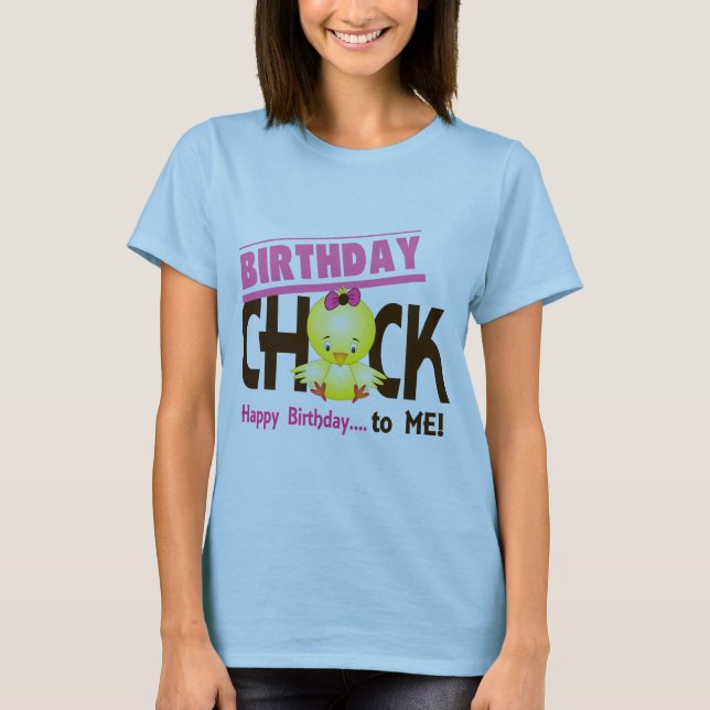 Camiseta Pintinho de aniversário 1 (Frente)