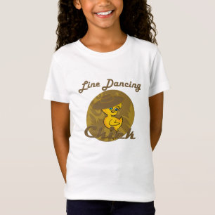 Camiseta Pintinho de dança de linha nº 6