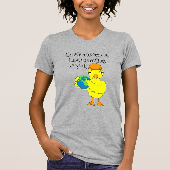 Camiseta Pintinho de engenharia ambiental (Frente)