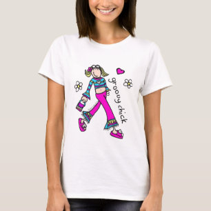 Camiseta pintinho de entalhe de t-shirt disponível agora