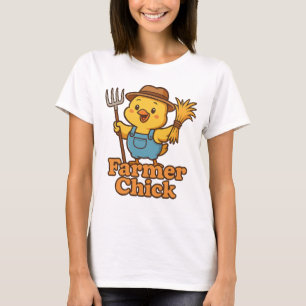 Camiseta Pintinho de fazendeiro - Chá de Humor do País Boni