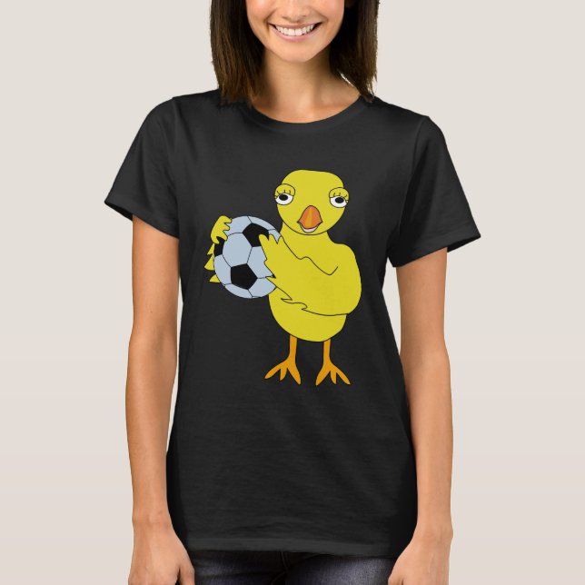 Camiseta Pintinho de futebol (Frente)
