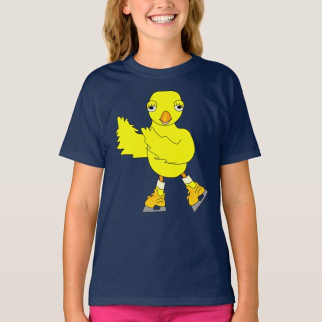 Camiseta Pintinho de Pele de Gelo (Frente)
