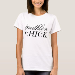 Camiseta Pintinho de Triathlon preto