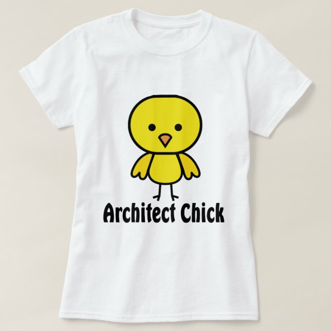 Camiseta Pintinho do arquiteto (Frente do Design)