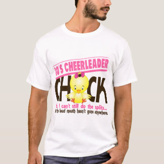 Camiseta pintinho do cheerleader do anos 80