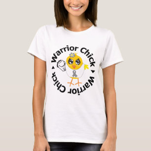 Camiseta Pintinho do guerreiro do tumor cerebral
