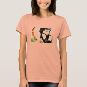 Camiseta Pintinho do nativo do hipster