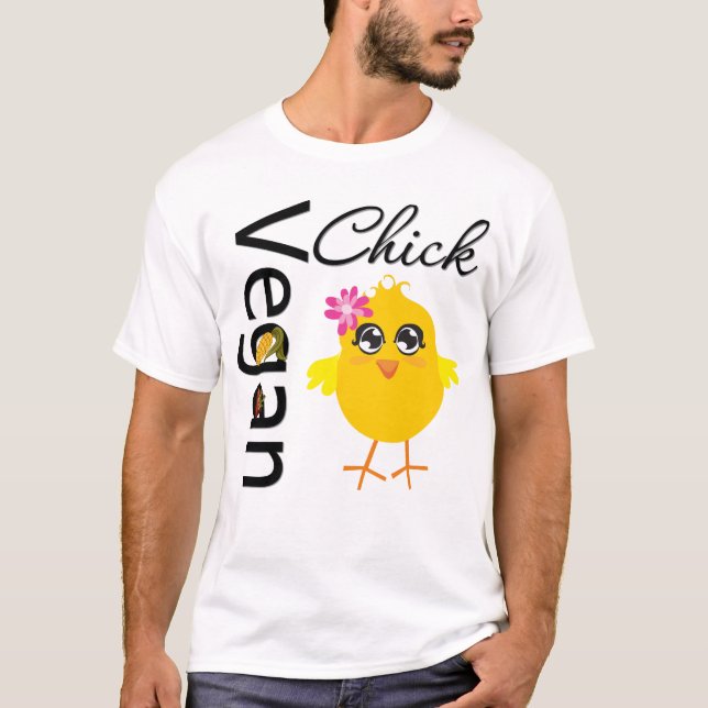 Camiseta Pintinho do Vegan (Frente)