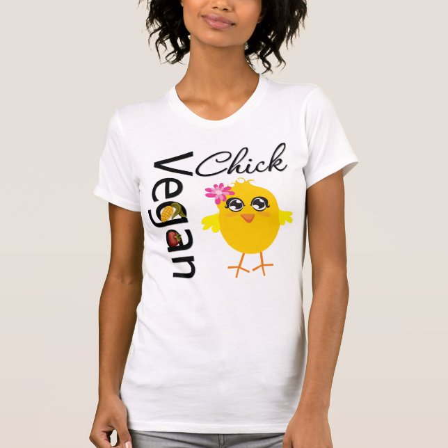 Camiseta Pintinho do Vegan (Frente)