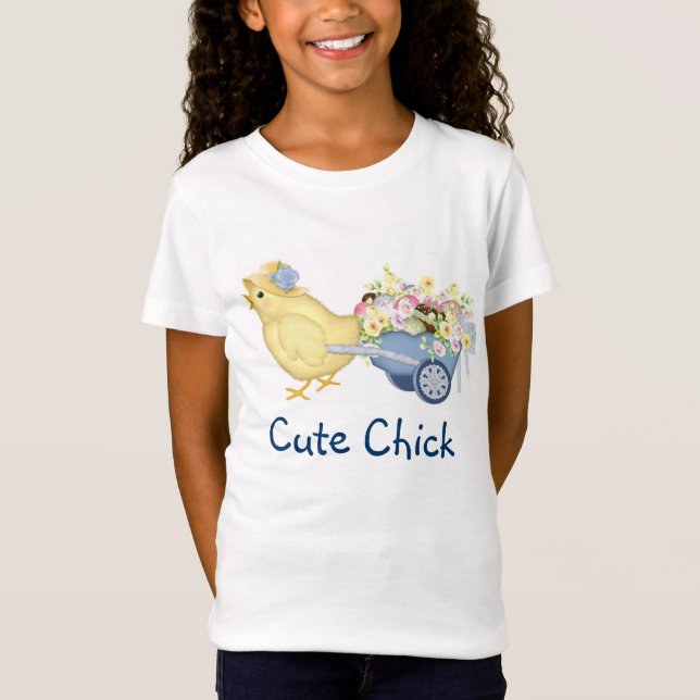 Camiseta Pintinho e carrinho (Frente)