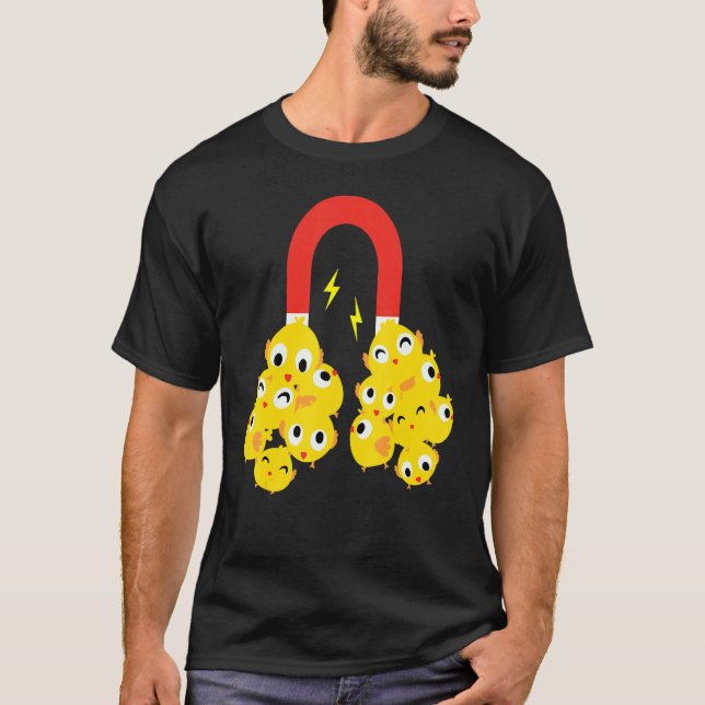 Camiseta Pintinho engraçada Roupa de Páscoa de amêndoa com  (Frente)