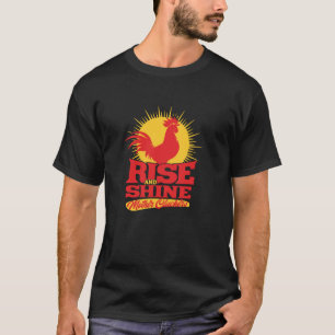 Camiseta Pintinho Engraçado de Raios e Madres Brilhantes