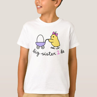 Camiseta Pintinho futuro da irmã mais velha
