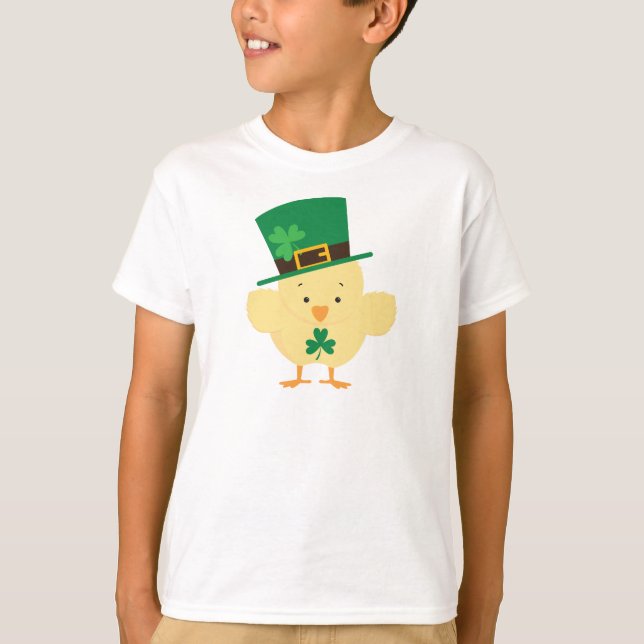 Camiseta Pintinho irlandês Cute (Frente)
