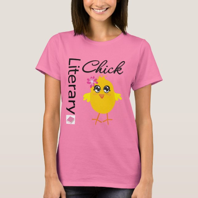 Camiseta Pintinho literário (Frente)