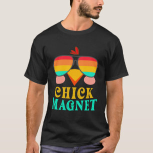 Camiseta Pintinho Magneta e Primavera de Caça a Páscoa