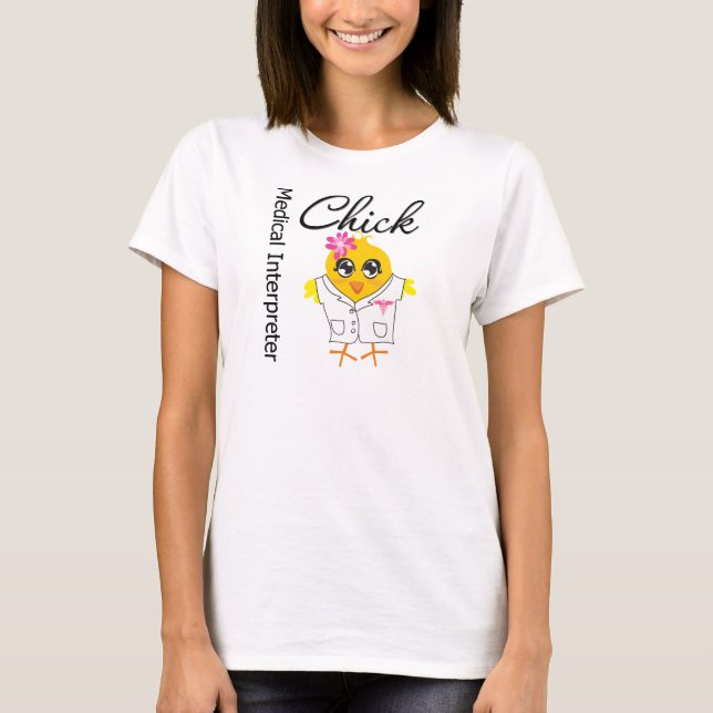 Camiseta Pintinho médico do intérprete (Frente)