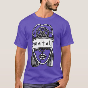 Camiseta Pintinho metálico Vestindo música Beanie Heavy Met