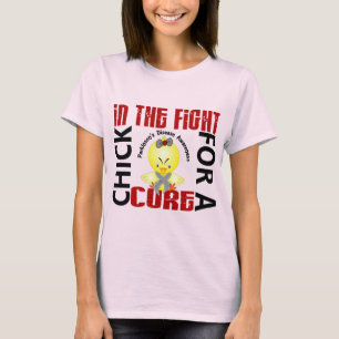 Camiseta Pintinho na doença de Parkinson da luta