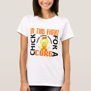 Camiseta Pintinho no MS da esclerose múltipla da luta