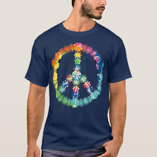 Camiseta Pintinho Peace Hippie Boho