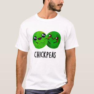 Camiseta Pintinho Peas Engraçado Menina Pea Pun