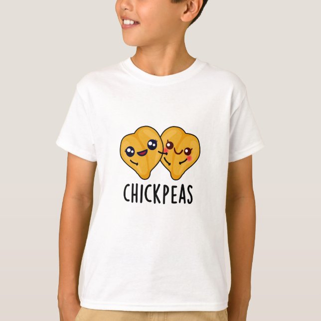 Camiseta Pintinho Peas Funny Comida Pun (Frente)