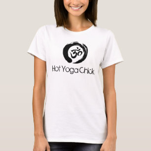 Camiseta Pintinho quente da ioga
