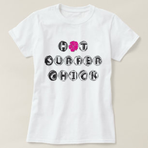 Camiseta Pintinho quente do surfista