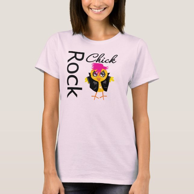 Camiseta Pintinho Rock (Frente)