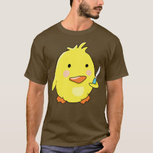 Camiseta Pintinho Ruim Com Memória Duck Faca