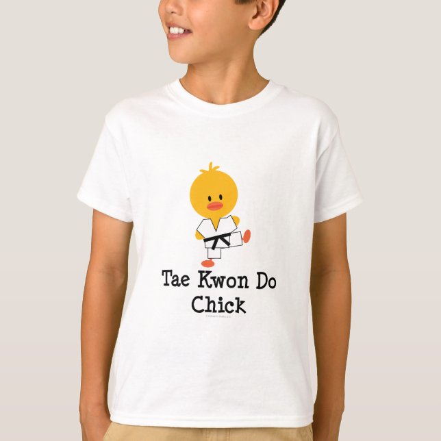 Camiseta Pintinho Taekwondo Kids (Frente)