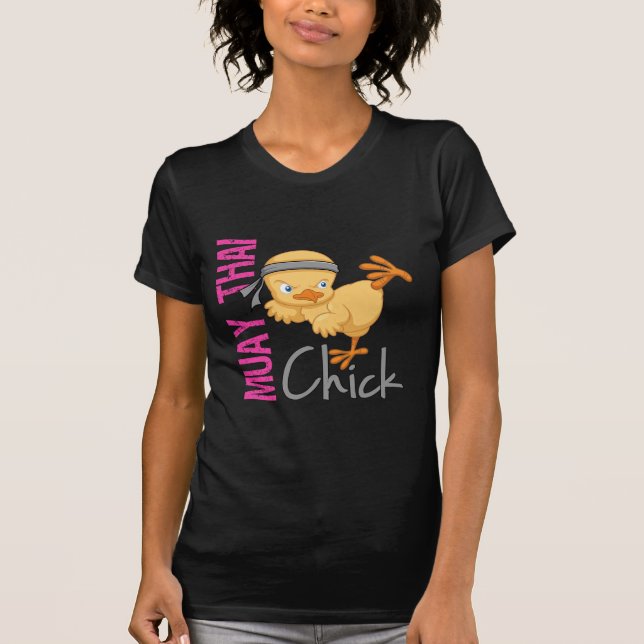 Camiseta Pintinho tailandês de Muay (Frente)