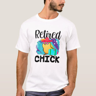 Camiseta Pintinho Va Viagem De Reforma Da Pensão De Retirad