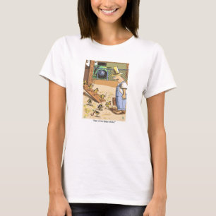 Camiseta Pintinhos Biker T-shirt branca