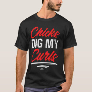 Camiseta Pintinhos Cavando Meu Cabelo Natural Afro-Africano
