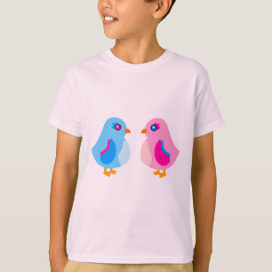 Camiseta Pintinhos de arte