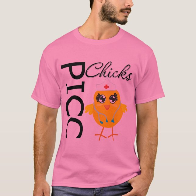 Camiseta Pintinhos de PICC - acima de 6X (Frente)